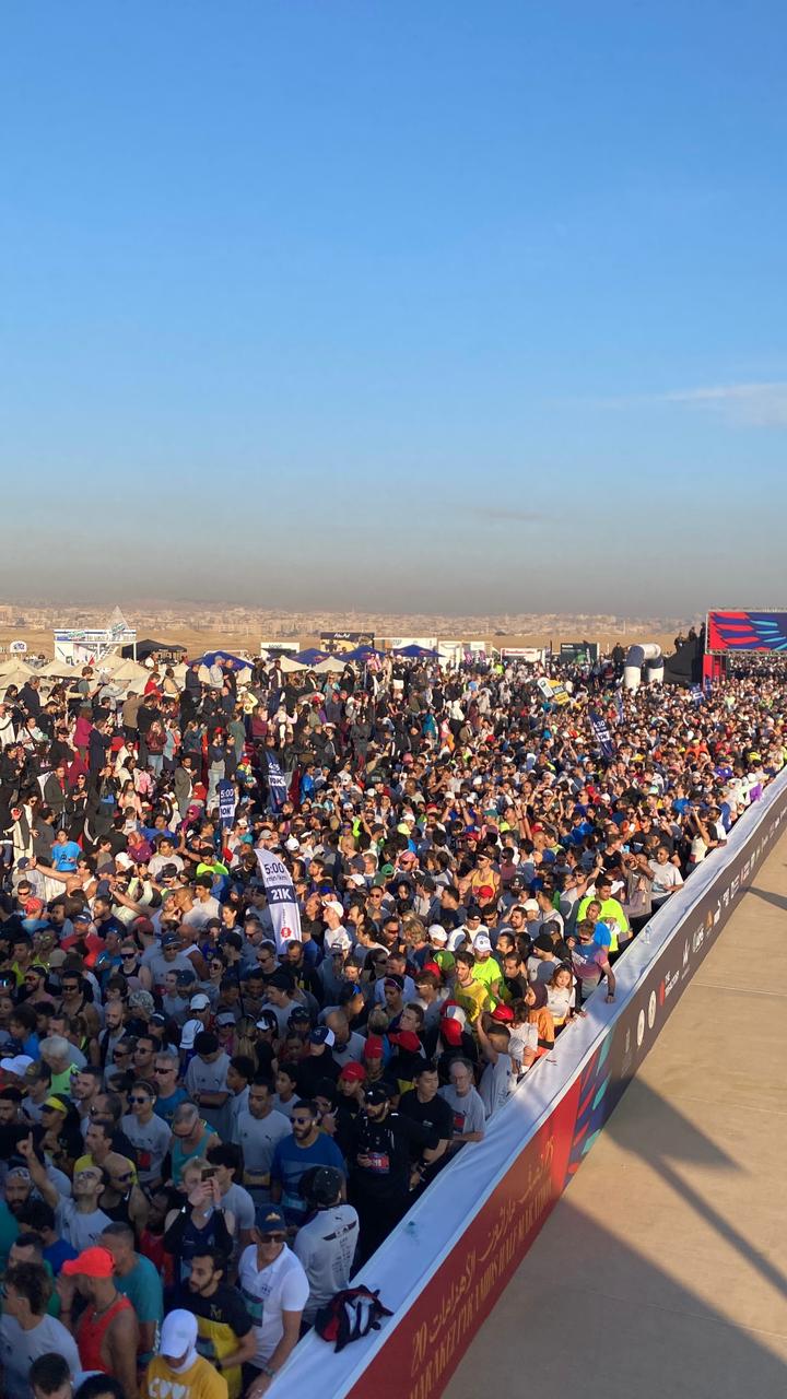 وزير الرياضة يطلق نصف ماراثون الأهرامات 2025 بمشاركة أكثر من 10 آلاف 2 139