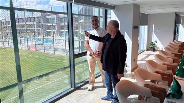 أبو ريدة يتابع التجهيزات